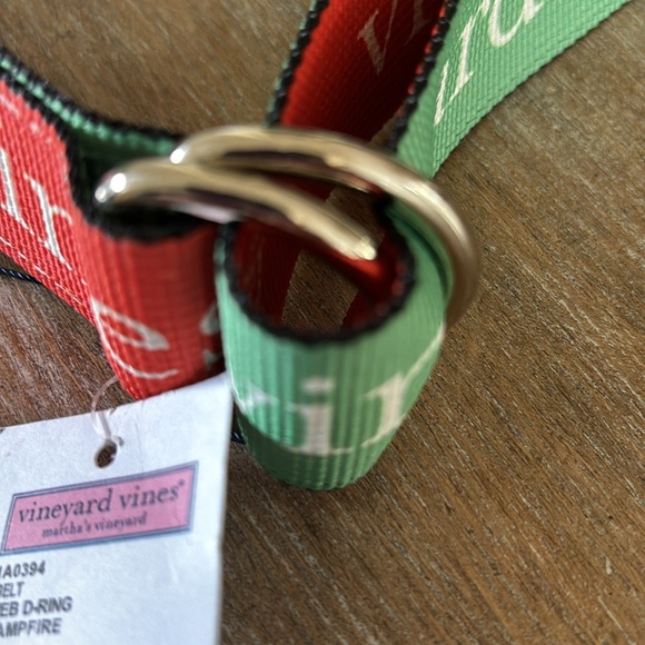 Men’s Vineyard Vines Web D-Ring Belt in size large. NWT - Picture 6 of 7